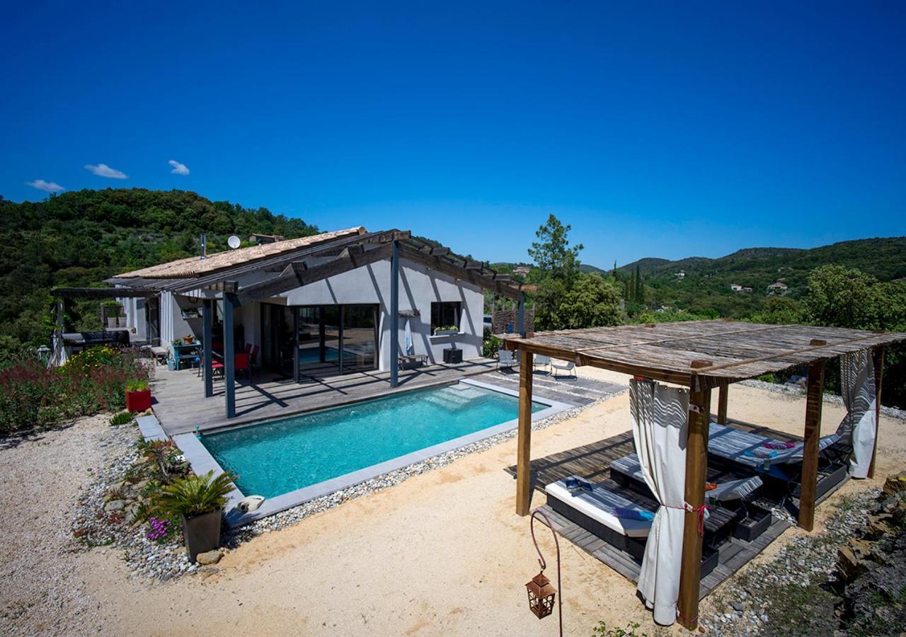 Maison D'Hotes Thym Et Chocolat Generargues エクステリア 写真